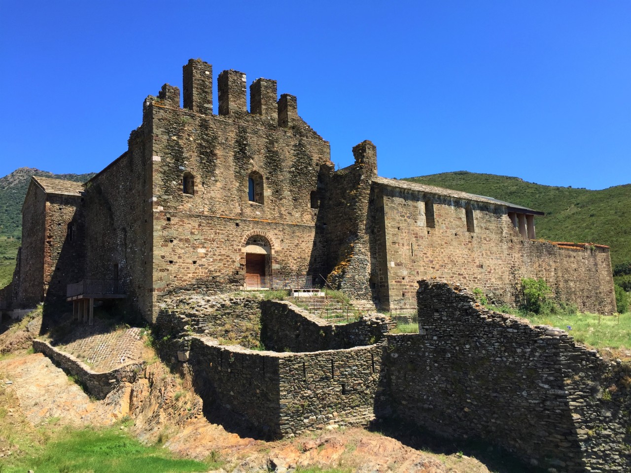 The Hidden Valley of Sant Quirze de Colera Monastery and El Corral de Sant Quirze, in Spain’s northern Catalunya Region